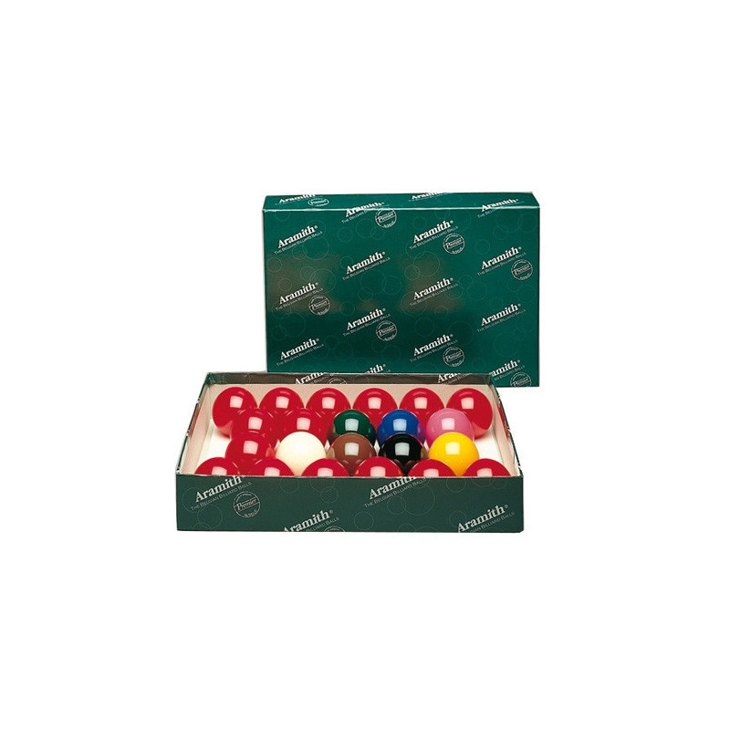 Billes Snooker Aramith 52,4 mm - 22 billes