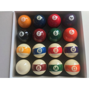 Billes Américaines Aramith 48 mm Continental