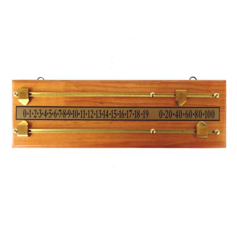 Marqueur 2 joueurs Chêne clair