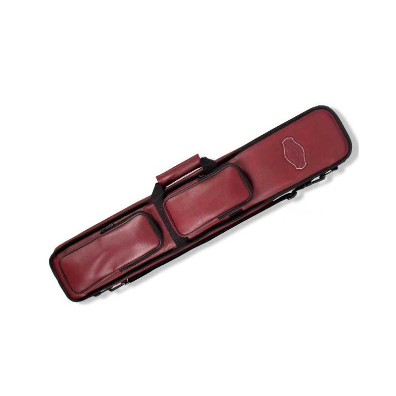 Etui souple queues de Billard Buffalo Rouge 4x8