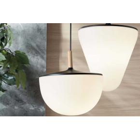 Suspension Tigne 1 Globe Blanc