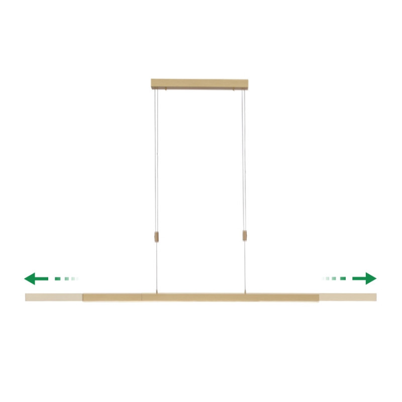 Luminaire Design Adriana Coloris Laiton Mat
