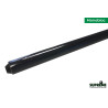 Queue billard standard 123 cm 1pc - virole laiton & embout vissé 11 mm