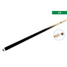 Queue billard standard 145 cm 1/2 - Virole laiton & Embout vissé 11mm