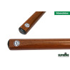 Queue billard Cannon 145 cm 1pc -Virole laiton & Embout vissé 10 mm