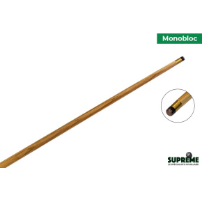 Queue billard Cannon 145 cm 1pc -Virole laiton & Embout vissé 10 mm