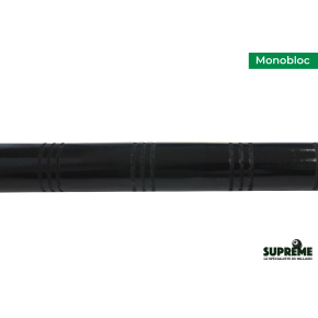 Queue billard standard 108 cm 1pc - Virole laiton & Embout vissé 11mm