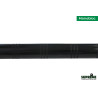 Queue billard standard 108 cm 1pc - Virole laiton & Embout vissé 11mm
