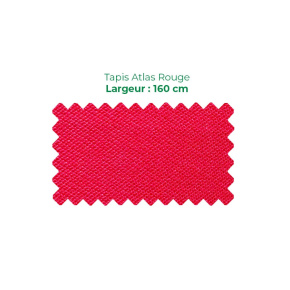 Tapis Atlas 160 cm Rouge