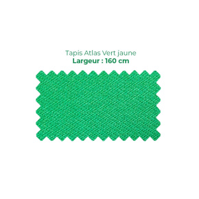 Tapis Atlas 160 cm Vert Jaune