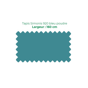 Tapis Simonis 920 160 cm Bleu Powder