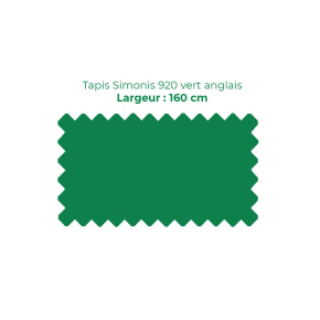 Tapis Simonis 920 160 cm vert Anglais