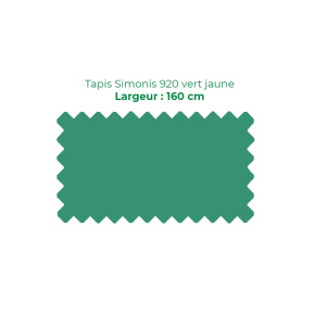 Tapis Simonis 920 160 cm vert Jaune