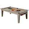 Table de billard convertible modèle York bois flotté.