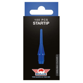 Lot de 100 pointes Nylon bleues Startip Bull's.