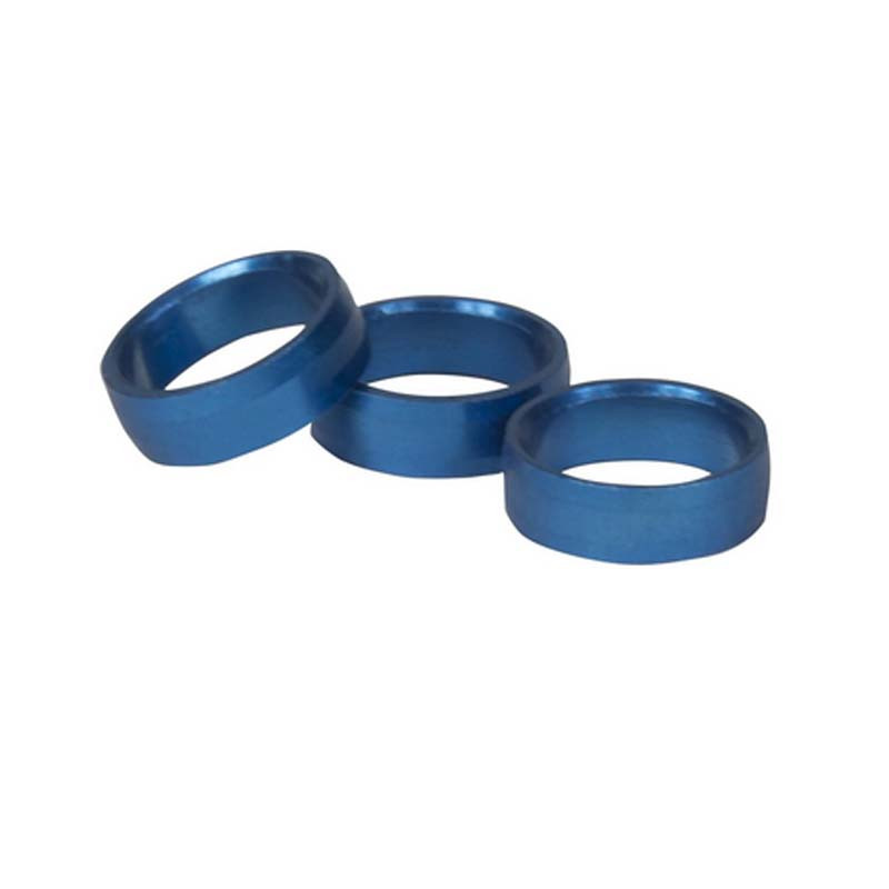 Anneaux de verrouillage 2 mm Bleu pour Fentes de Fléchettes.