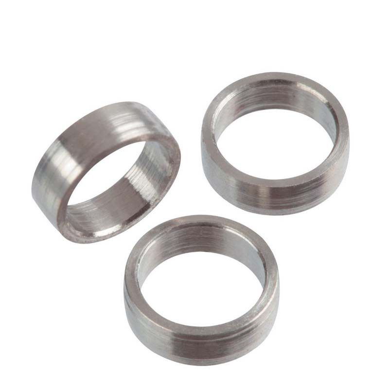 Anneaux de verrouillage 2 mm Argent pour Fentes de Fléchettes 3 pièces.