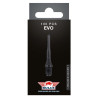 Lot de pointe de fléchette solide Evo noire, vendu par 100.