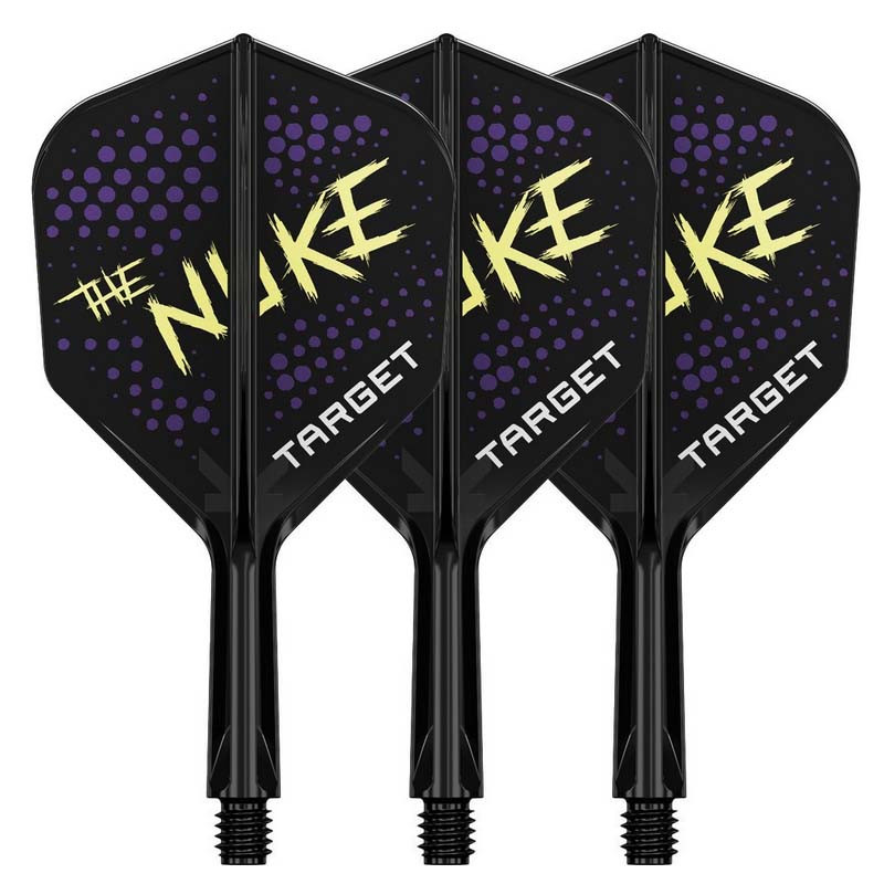 Ailette Shape Target K-Flex Luke Littler N°6 longueur de tige 19 mm.