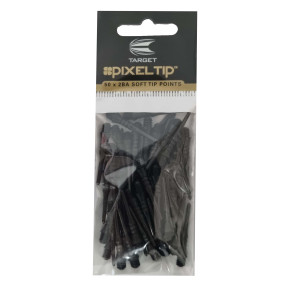 Sachet de 50 pointes noires pixel Target 2ba.