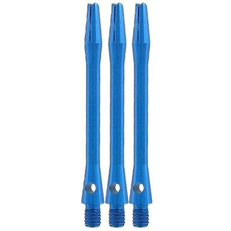 Shaft bleu de 45 mm en aluminium pour fléchette.