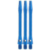 Shaft bleu de 45 mm en aluminium pour fléchette.