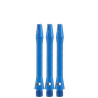 Tige pour fléchette en aluminium simplex short bleu 35 mm.