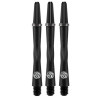 3 shaft en carbon taille medium 45 mm pour fléchette Shot Tao.