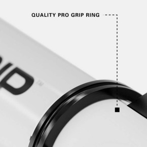 Les shafts Target Pro Grip blanc sont vendu avec leur anneau de serrage d'ailette.