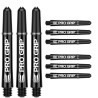 Tiges pour fléchettes de 44.5 mm en nylon pro grip noir de chez Target.