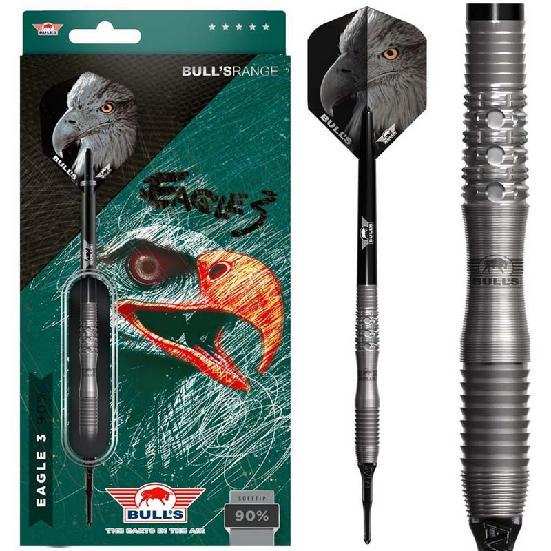 Un set de fléchettes haut de gamme
Comprend 3 fléchettes, flights et shafts, disponibles en magasin et en ligne.
