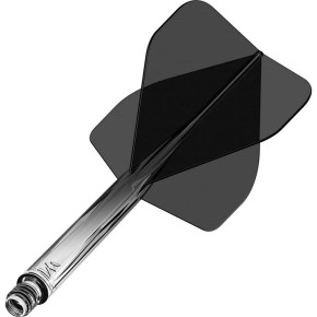 Ailettes Moulées Mission Force 90 – Standard N°6 Tweenie 28mm – Noires Transparentes