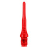 Pointe plastique rouge résistante Evo Bull's 22 mm pour jeu de fléchette électronique.