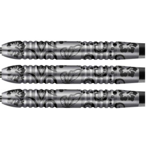 Fût en 80% tungstène avec grip ergonomique pour une précision inégalée.