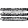 Fût en 80% tungstène avec grip ergonomique pour une précision inégalée.