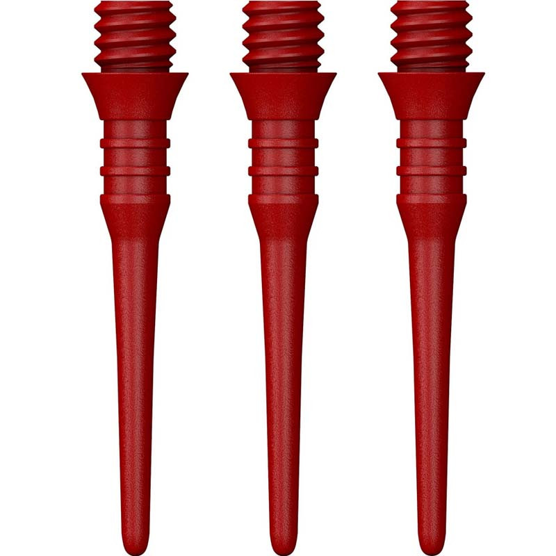 Mission Titan Pro Soft Tip 2BA – Lot de 50 pointes rouges pour fléchettes électroniques.