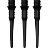 Mission Titan Pro Soft Tip 2BA – Pack de 50 pointes noires pour fléchettes électroniques.