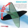 Force 90 ailette moule à angle droit.