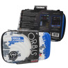 Packaging officiel Bull’s Orbis XL Martin Schindler – modèle XL avec espace optimisé et fermeture invisible.