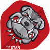 Set de 3 flights Bull’s B-Star Bulldog format A-Standard – stabilité et style assuré.