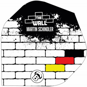 Ailettes Bull’s B-Star blanches Martin Schindler – format A-Standard, haute stabilité en vol