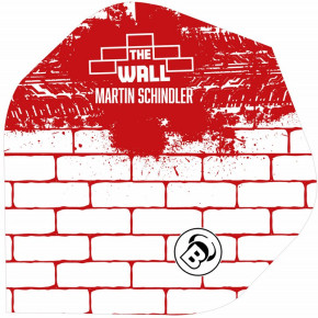 Flights G3 The Wall Martin Schindler – haute stabilité et style impactant, rouge et blanc