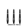 Shaft Bull’s B-Grip-2 SL noir 35 mm – tige courte légère pour fléchettes