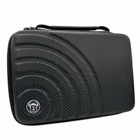 Vue extérieure élégante de la valise Orbis 3XL finition carbone gris