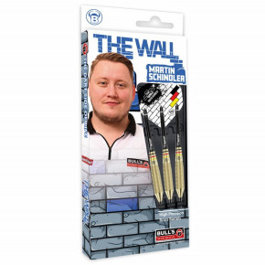 Coffret Bull’s The Wall – Fléchettes laiton 21g Martin Schindler steel tip.