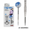 Set complet 3 fléchettes The Wall G2 25g avec flights et shafts inclus. Fléchette de compétition.
