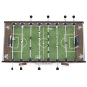 Tapis de jeu vert tracé du Stella Champion Outdoor Taupe avec terrain complet et lignes blanches.