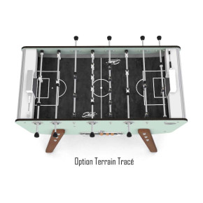 Terrain noir tracé en option – Surface de jeu résistante aux UV