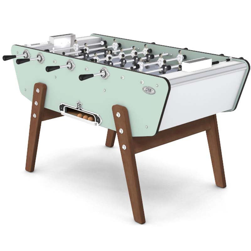 Baby-foot Stella Star Outdoor Vert Belle-Île – Design rétro et structure waterproof