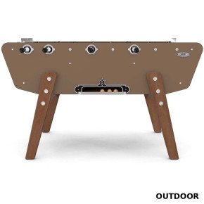Kicker Stella Star Taupe : un babyfoot outdoor robuste et élégant